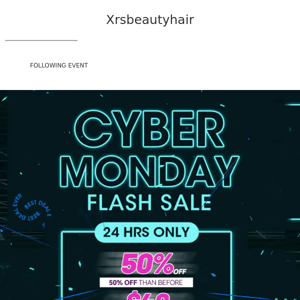 24 hours Cyber Monday Sale & Free Orders