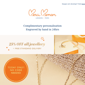 Merci Maman, 30% off a Merci Maman favourite!