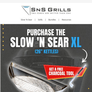 Get a FREE Gift with a Slow 'N Sear XL!