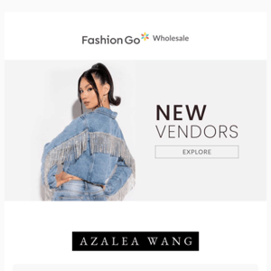 New Vendors Just Landed