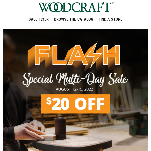 Get Great Sanding w/Special Multi-Day Flash Sale