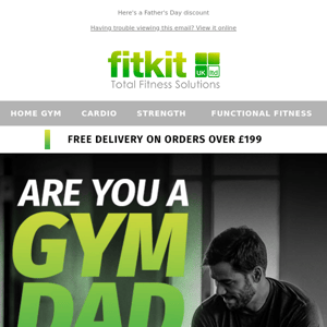 Gym dads, listen up!