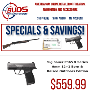 Treat Yourself to Some of Guns & Ammo Specials