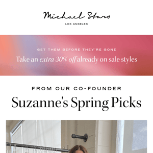 Suzanne's Spring Picks 🌸