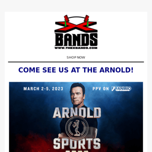 Come see The X Bands at The Arnold!