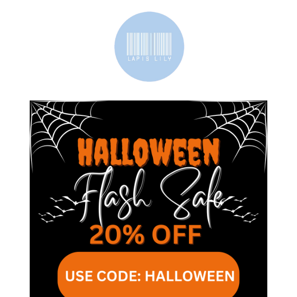 FLASH SALE 👻 20% OFF Halloween 👻