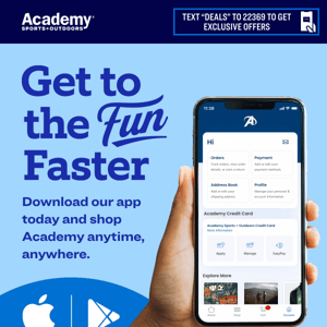 Check Out the Academy App