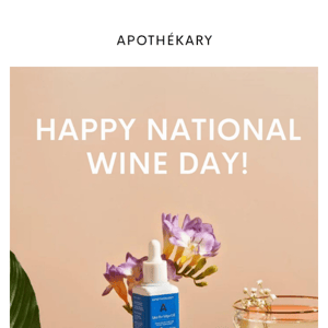 It's National Wine Day!