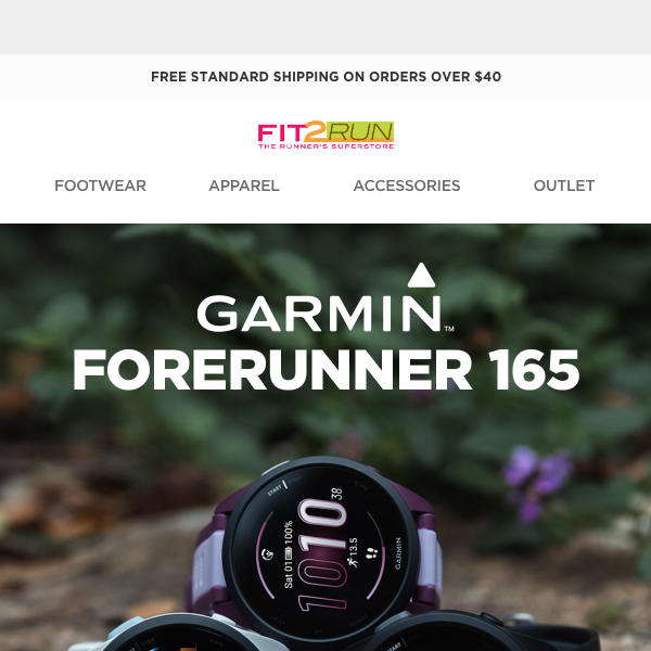 Introducing The NEW Garmin Forerunner 165 Series