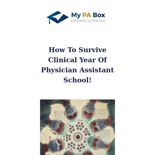 Surviving Clinical Year of PA School: Essential Tips & 20% Discount Code 🎓