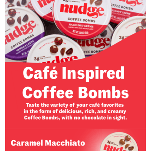 Café favorites made just for you! 😋