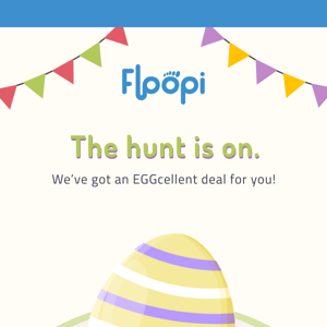 Our easter egg hunt is LIVE!