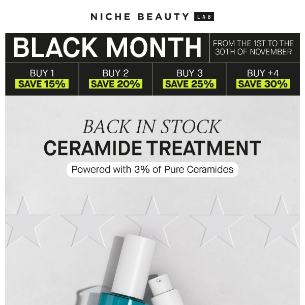 Ceramide Treatment is BACK💙30%OFF + FREE GIFT!