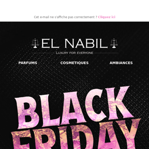 BLACK FRIDAY -60% Allez-y !