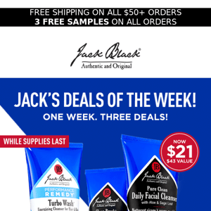 Jack’s Deals of the Week 🔥 are disappearing fast! 