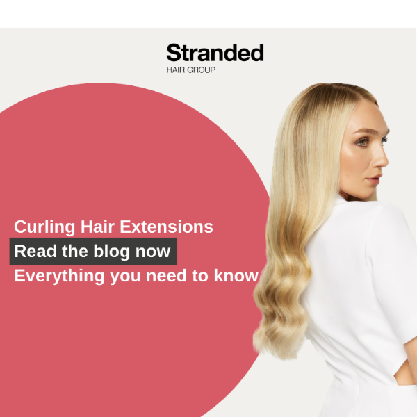 Want to curl your Hair Extensions?