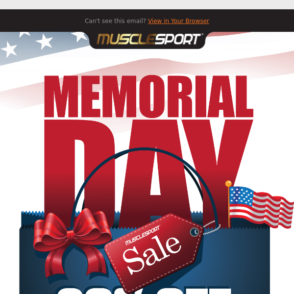 LAST CHANCE to take advantage of these Memorial Day Sales!