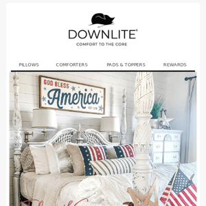 Happy 4th of July Savings - Save 25% with coupon code JULY25 for all items @ DOWNLITE