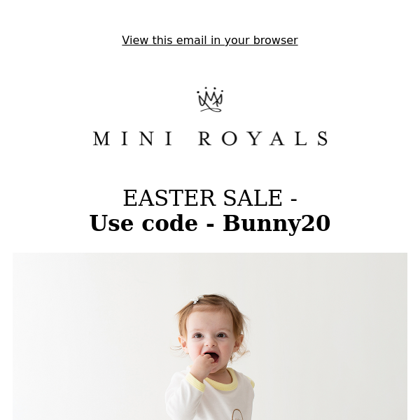 EASTER SALE! Use Code - Bunny20