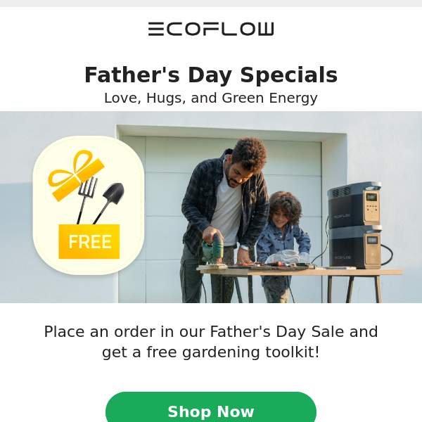 Father's Day Flash Sale: Save up to $500