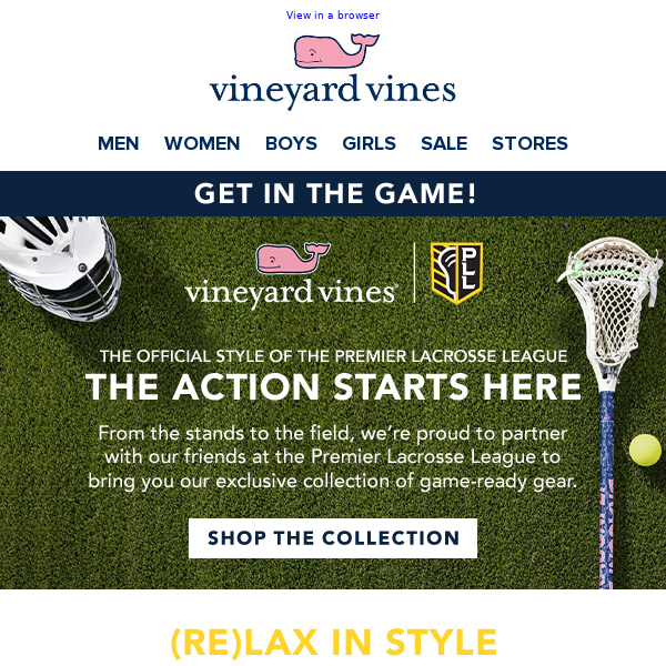 Vineyard Vines – Premier Lacrosse League Shop