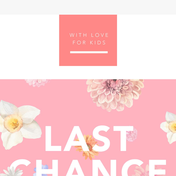 Last Chance Sale 🏃‍♂️🛍️