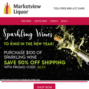 Final Days of Sparkling Wine Sale