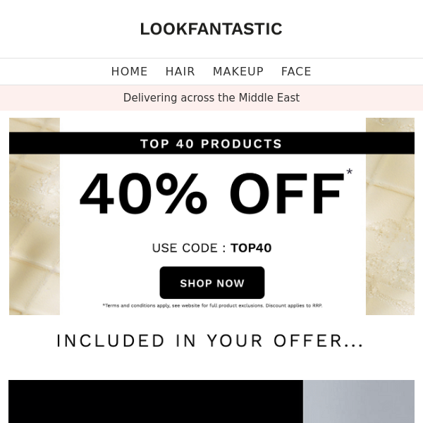 40% Off 😲 Top 40 Brands