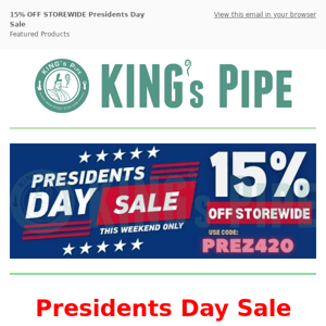 🇺🇸 15% OFF STOREWIDE President Day Sale 🇺🇸