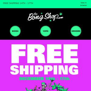 FREE SHIPPING THIS WEEKEND 😮💸