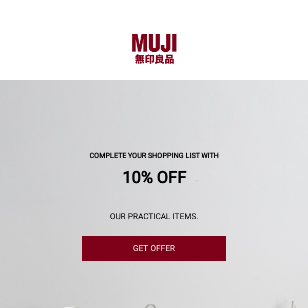 Shop MUJI Essentials