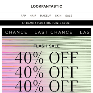 LAST CHANCE ⚠️ 40% Off + EXTRA 5%...