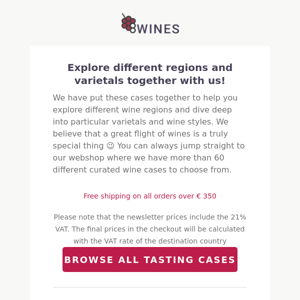 🍷Tasting Case Offers 💰