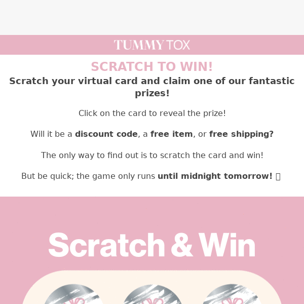 Scratch... and win! 🤩