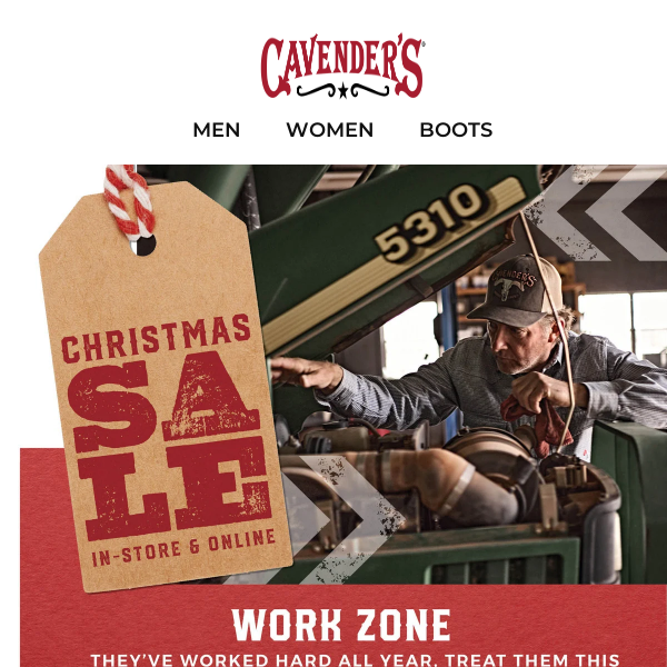 Save 20% on Cowboy Workwear
