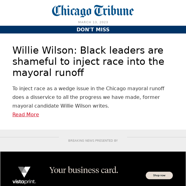 Black leaders are shameful to inject race into the mayoral runoff