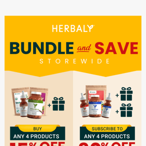 Bundle & Save 🌿