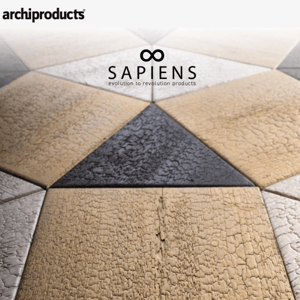 Sapiens' Aurea wall tiles: endless pattern possibilities for characterful designs