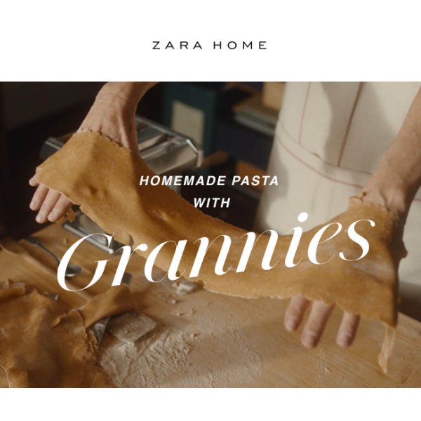 New Editorial | Homemade pasta with Grannies
