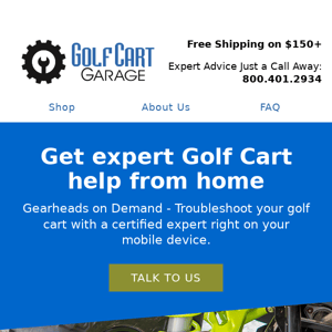 Say Goodbye to Golf Cart Problems!