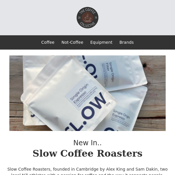 Slow Coffee Roasters!  ☕️