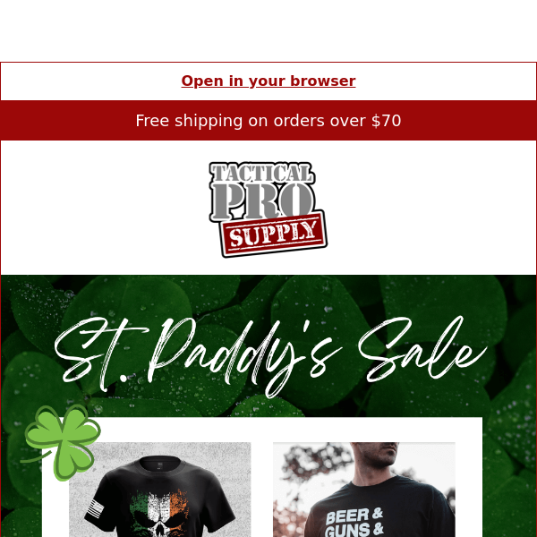 [LIMITED TIME] St. Paddy's Sale!!  ☘️