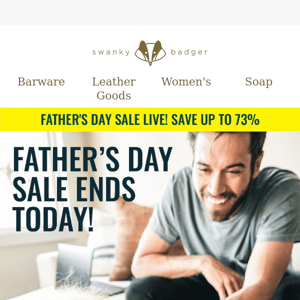 FINAL HOURS! Up to 73% OFF Father's Day Gifts