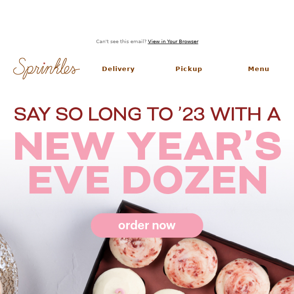 Celebrate 2024 with our New Year’s Eve dozen!