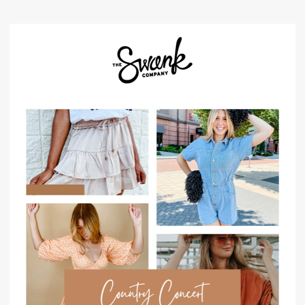 Country Music and Cute Outfits 🤠 - The Swank Company