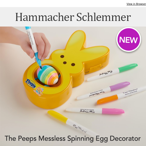 The Peeps Messless Spinning Egg Decorator