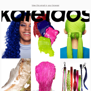 Vivid, Vital, Visionary | Kaleidos Semi-Permanent Hair Color Launch