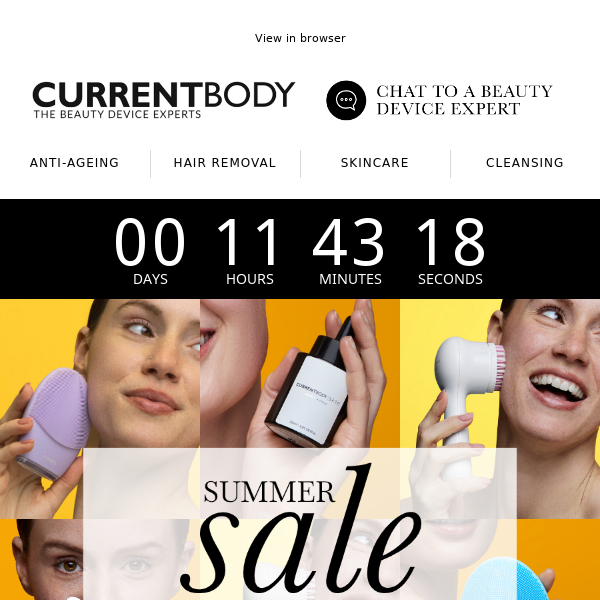 Refresh & revive: summer cleansing savings!