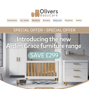 Save £299 on Arden Grace furniture sets
