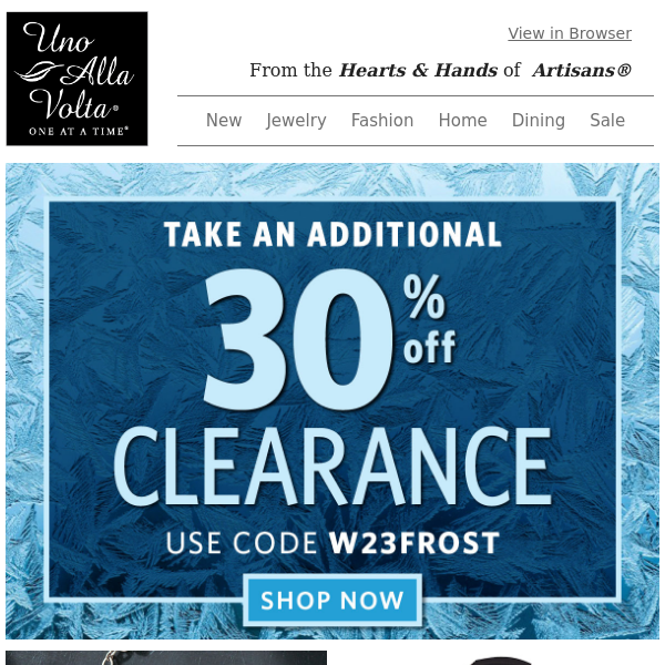 STOP EVERYTHING! Extra 30% Off Clearance